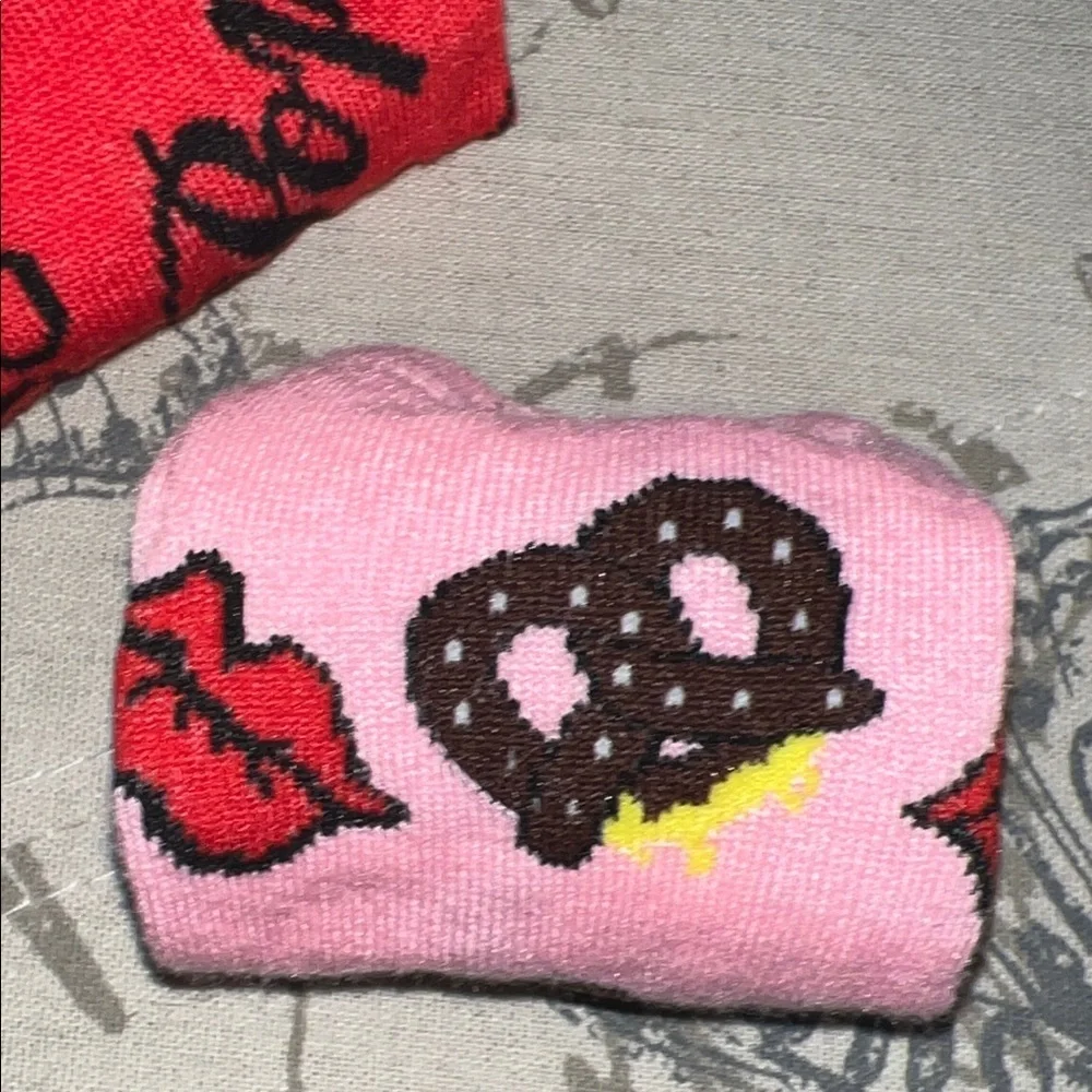 Betsey Johnson Colorful Food-Themed Socks Collection